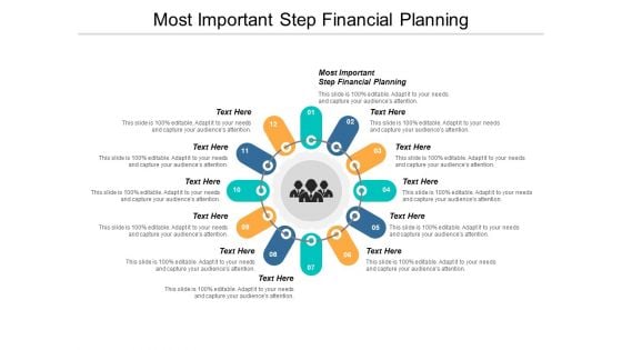 Most Important Step Financial Planning Ppt PowerPoint Presentation Model Images Cpb