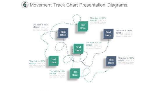 Movement Track Chart Presentation Diagrams