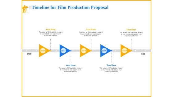 Movie Production Proposal Template Timeline For Film Production Proposal Pictures PDF