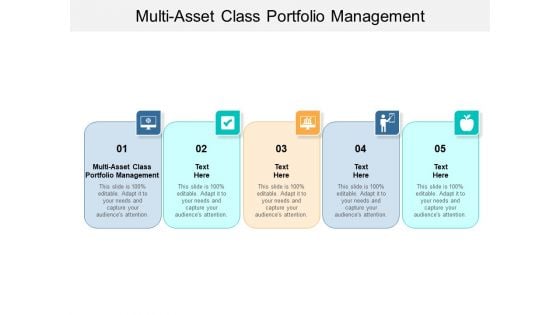 Multi Asset Class Portfolio Management Ppt PowerPoint Presentation Gallery Brochure Cpb Pdf