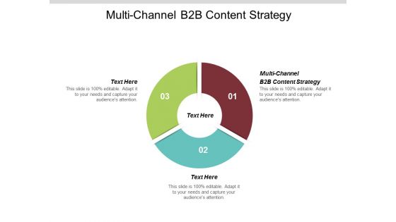 Multi Channel B2B Content Strategy Ppt PowerPoint Presentation Infographic Template Diagrams Cpb