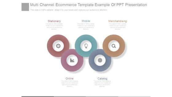 Multi Channel Ecommerce Template Example Of Ppt Presentation