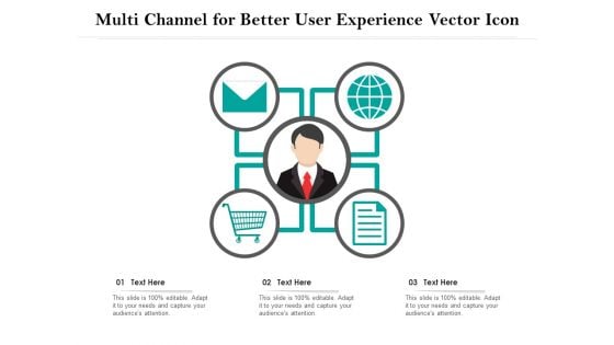 Multi Channel For Better User Experience Vector Icon Ppt PowerPoint Presentation File Graphics Design PDF