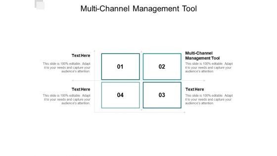 Multi Channel Management Tool Ppt PowerPoint Presentation Ideas Graphic Tips Cpb Multi Channel Management Tool Ppt PowerPoint Presentation Ideas Graphic Tips Cpb
