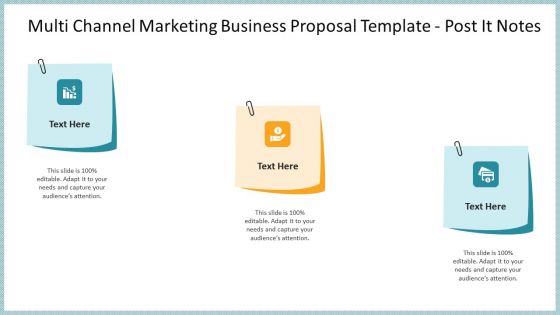 Multi Channel Marketing Business Proposal Template Post It Notes Ideas PDF Multi Channel Marketing Business Proposal Template Post It Notes Ideas PDF