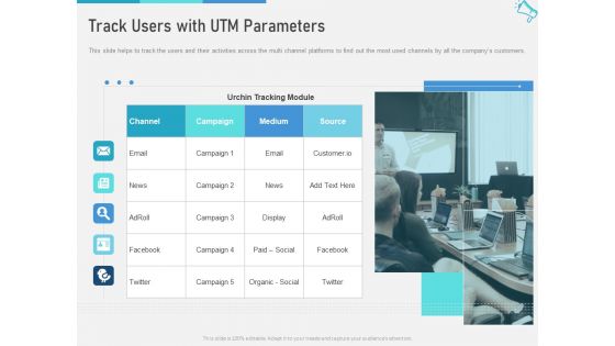 Multi Channel Marketing To Maximize Brand Exposure Track Users With UTM Parameters Sample PDF