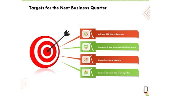 Multi Channel Online Commerce Targets For The Next Business Quarter Guidelines PDF