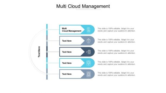 Multi Cloud Management Ppt PowerPoint Presentation Portfolio Graphic Images Cpb Pdf