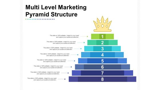 Multi Level Marketing Pyramid Structure Ppt PowerPoint Presentation Icon Graphics Download PDF