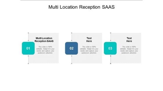 Multi Location Reception SAAS Ppt PowerPoint Presentation Model Show Cpb