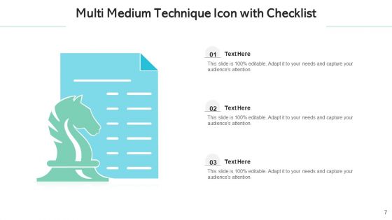 Multi Medium Technique Target Goals Ppt PowerPoint Presentation Complete Deck With Slides