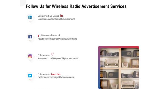 Multi Radio Waves Follow Us For Wireless Radio Advertisement Services Rules PDF