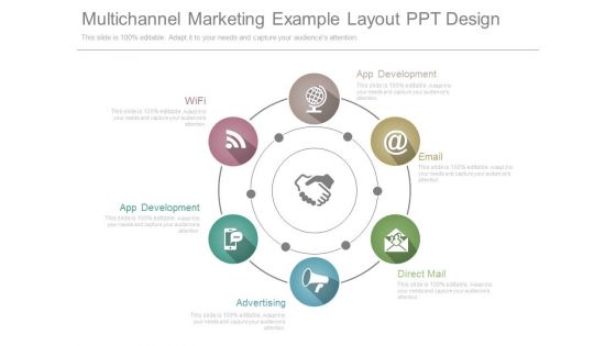 Multichannel Marketing Example Layout Ppt Design