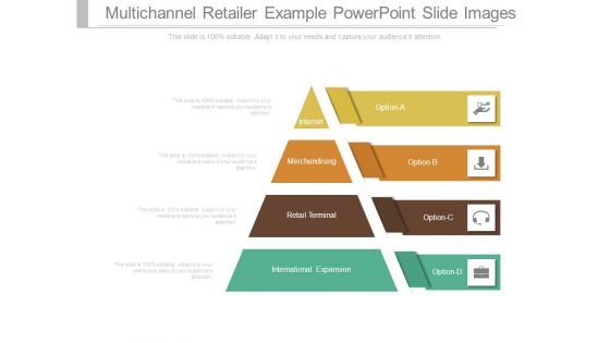 Multichannel Retailer Example Powerpoint Slide Images