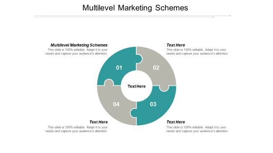 Multilevel Marketing Schemes Ppt PowerPoint Presentation Visual Aids Model Cpb