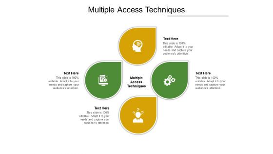 Multiple Access Techniques Ppt PowerPoint Presentation Summary Portrait Cpb