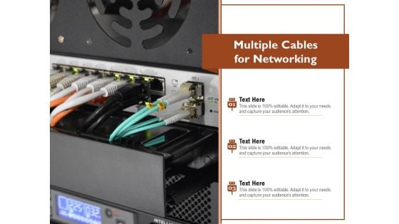 Multiple Cables For Networking Ppt PowerPoint Presentation Pictures Themes PDF