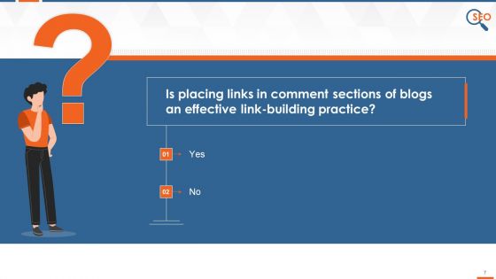 Multiple Choice Questions On Off Page SEO Training Ppt