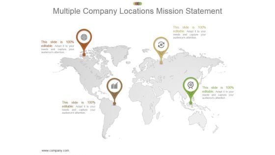 Multiple Company Locations Mission Statement Ppt Presentation