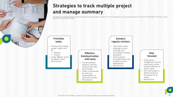 Multiple Project Summary Ppt PowerPoint Presentation Complete Deck With Slides Slide18