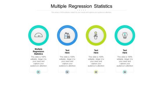 Multiple Regression Statistics Ppt PowerPoint Presentation Show Example Topics Cpb