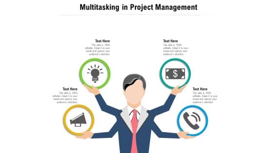 Multitasking In Project Management Ppt PowerPoint Presentation Gallery Deck PDF