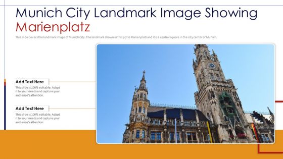 Munich City Landmark Image Showing Marienplatz PowerPoint Presentation PPT Template PDF Munich City Landmark Image Showing Marienplatz PowerPoint Presentation PPT Template PDF