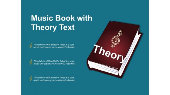 Music Book With Theory Text Ppt PowerPoint Presentation File Guide PDF