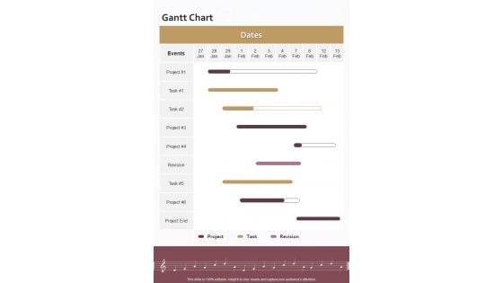 Music Carnival Financing Proposal Template Gantt Chart One Pager Sample Example Document Music Carnival Financing Proposal Template Gantt Chart One Pager Sample Example Document
