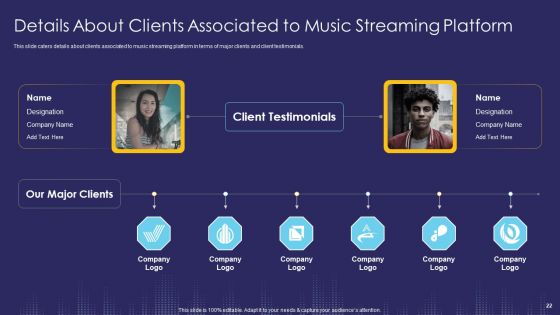 Music Streaming App And Service Capital Raising Pitch Deck Ppt PowerPoint Presentation Complete With Slides