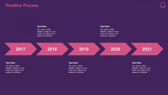 Music Streaming App Timeline Process Infographics PDF