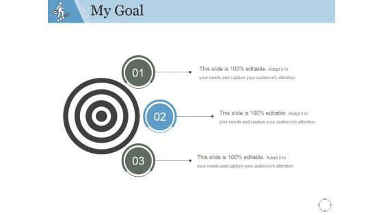 My Goal Ppt PowerPoint Presentation Samples