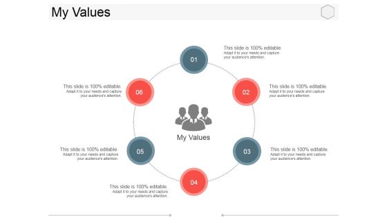 My Values Template 1 Ppt PowerPoint Presentation Infographics Information My Values Template 1 Ppt PowerPoint Presentation Infographics Information