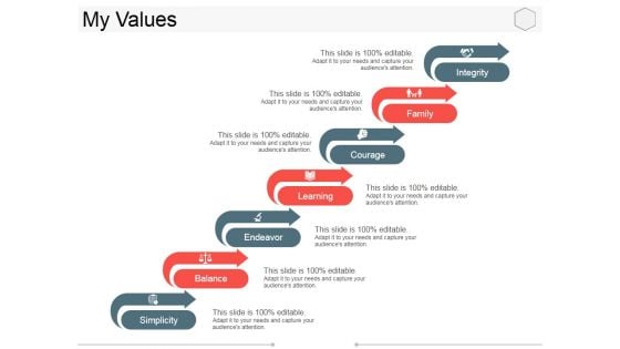 My Values Template 2 Ppt PowerPoint Presentation Slides Objects My Values Template 2 Ppt PowerPoint Presentation Slides Objects
