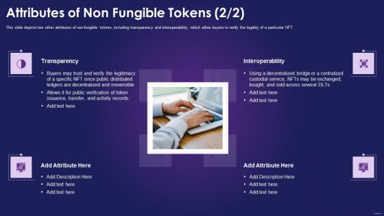 NFT Overview IT Attributes Of Non Fungible Tokens Sold Ppt Outline Slides PDF