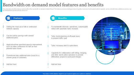 Naas Architectural Framework Bandwidth On Demand Model Features And Benefits Summary PDF