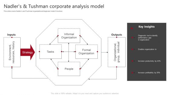 Nadlers And Tushman Corporate Analysis Model Download PDF