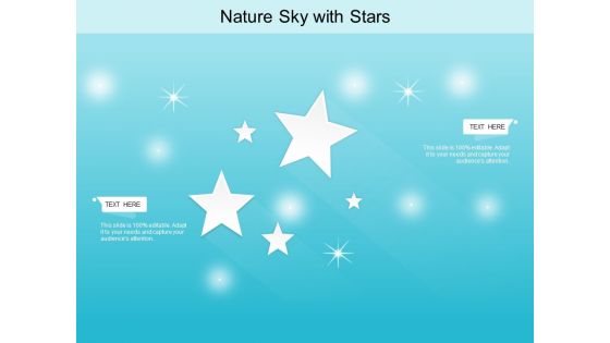 Nature Sky With Stars Ppt PowerPoint Presentation Icon Designs Download