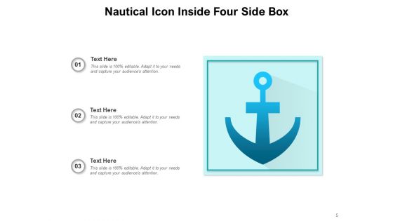 Nautical Icon Glowing Stars Business Document Ppt PowerPoint Presentation Complete Deck