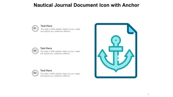 Nautical Icon Glowing Stars Business Document Ppt PowerPoint Presentation Complete Deck