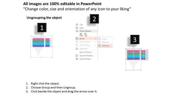 Navigation Point Four Banners And Icons Powerpoint Template