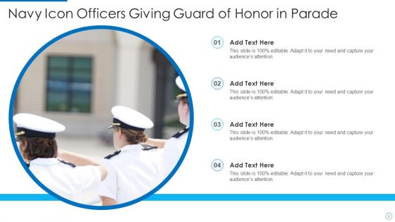 Navy Icon Ppt PowerPoint Presentation Complete Deck With Slides
