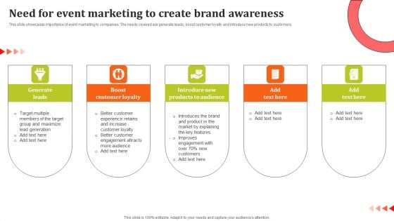 Need For Event Marketing To Create Brand Awareness Ppt Professional Background Images PDF Need For Event Marketing To Create Brand Awareness Ppt Professional Background Images PDF