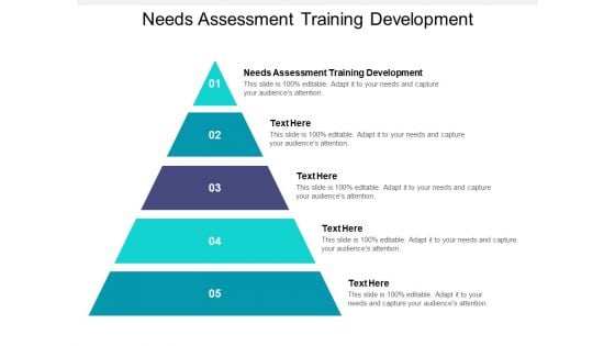 Needs Assessment Training Development Ppt PowerPoint Presentation Gallery Slides Cpb