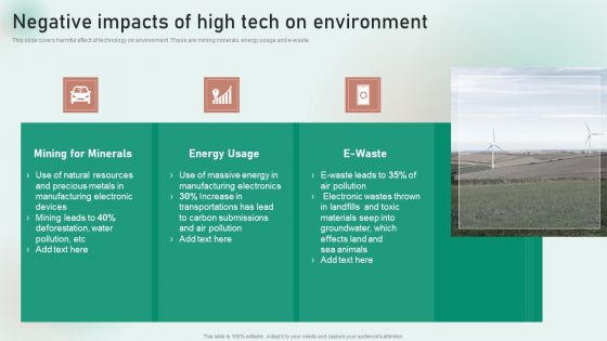 Negative Impacts Of High Tech On Environment Elements PDF Negative Impacts Of High Tech On Environment Elements PDF