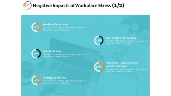 Negative Impacts Of Workplace Stress Finance Ppt PowerPoint Presentation Icon Inspiration