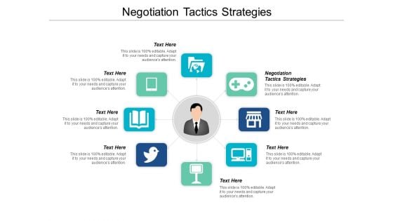 Negotiation Tactics Strategies Ppt PowerPoint Presentation Professional Microsoft Cpb