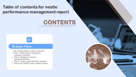 Nestle Performance Management Report Ppt PowerPoint Presentation Complete Deck With Slides Slide33