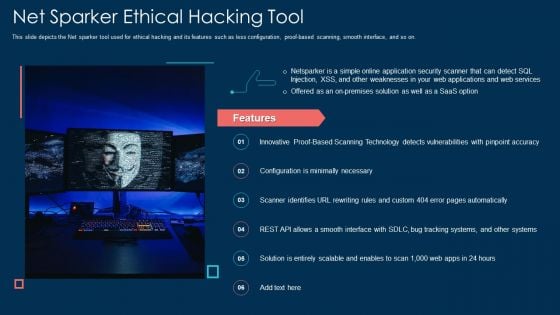 Net Sparker Ethical Hacking Tool Ppt File Outfit PDF