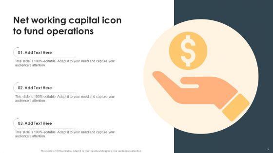 Net Working Capital Icon Ppt PowerPoint Presentation Complete Deck With Slides